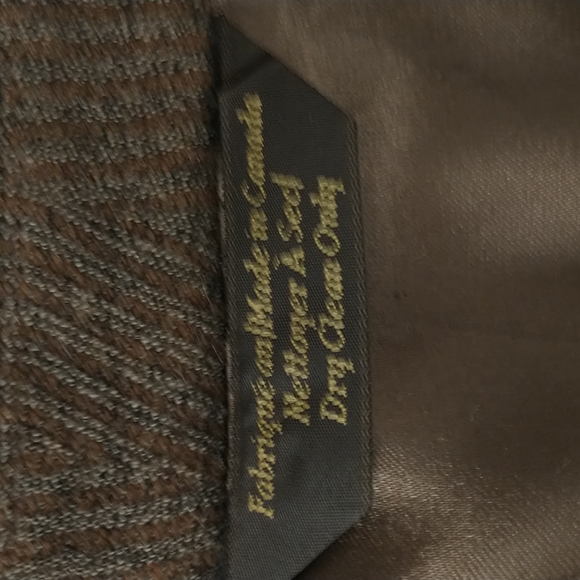 Cardinal of Canada Wool Belted Trench Coat High Quality Classic 40s Style Excelt - Picture 13 of 14